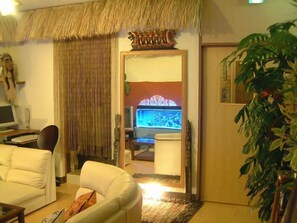 Living area - Guesthouse Sea Pappa (Naha)