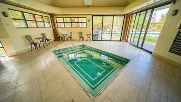 Et oppvarmet basseng