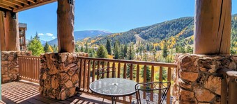 Dans la zone de base Mountain House, cette propriété est une excellente option pour ceux qui veulent être près des pistes et profiter d'une vue magnifique! Jacuzzi sur place.