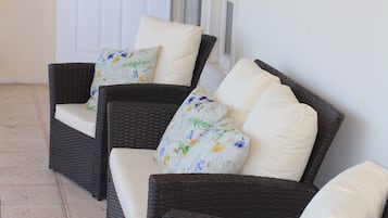 Căn hộ Tiêu chuẩn, 3 phòng ngủ, quang cảnh biển | Hiên