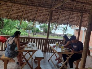 Breakfast, lunch and dinner served  - Hotel Destinos del Pacifico - Hostel (Bahia Solano)