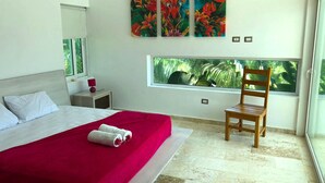 Villa – deluxe, flere senger, røyk, havutsikt