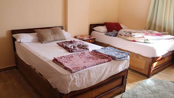Economy Apartment, 3 Bedrooms, City View | Egyptian cotton sheets, premium bedding, memory-foam beds