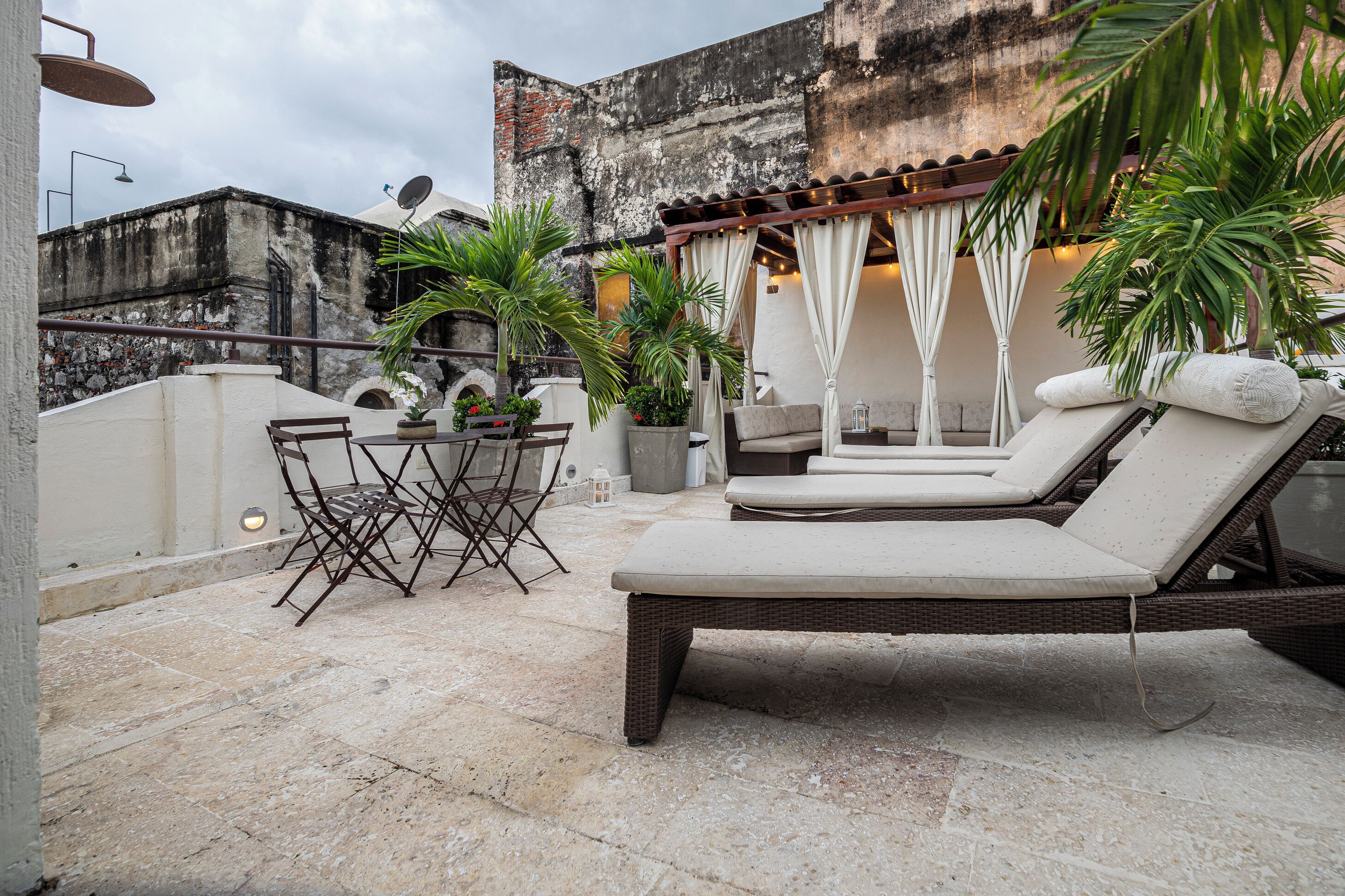 Opções para refeição ao ar livre