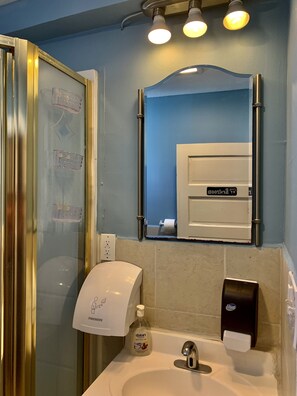 Shower, hair dryer, towels, shampoo - Well-appointed with everything needed (Pawtucket)