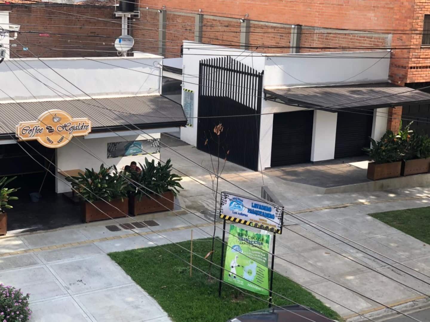 Enceinte de l’hébergement