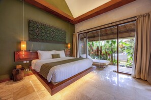 7 slaapkamers, een kluis op de kamer, een bureau