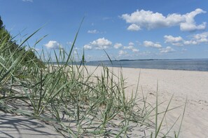 Tæt på stranden