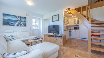 Fernseher, Kamin, Videospiele