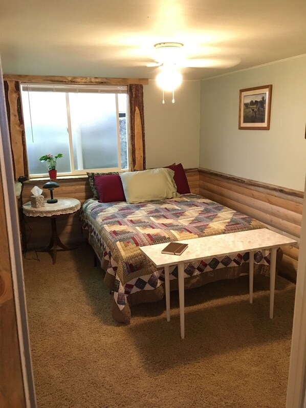 1 bedroom, iron/ironing board, travel crib, free WiFi