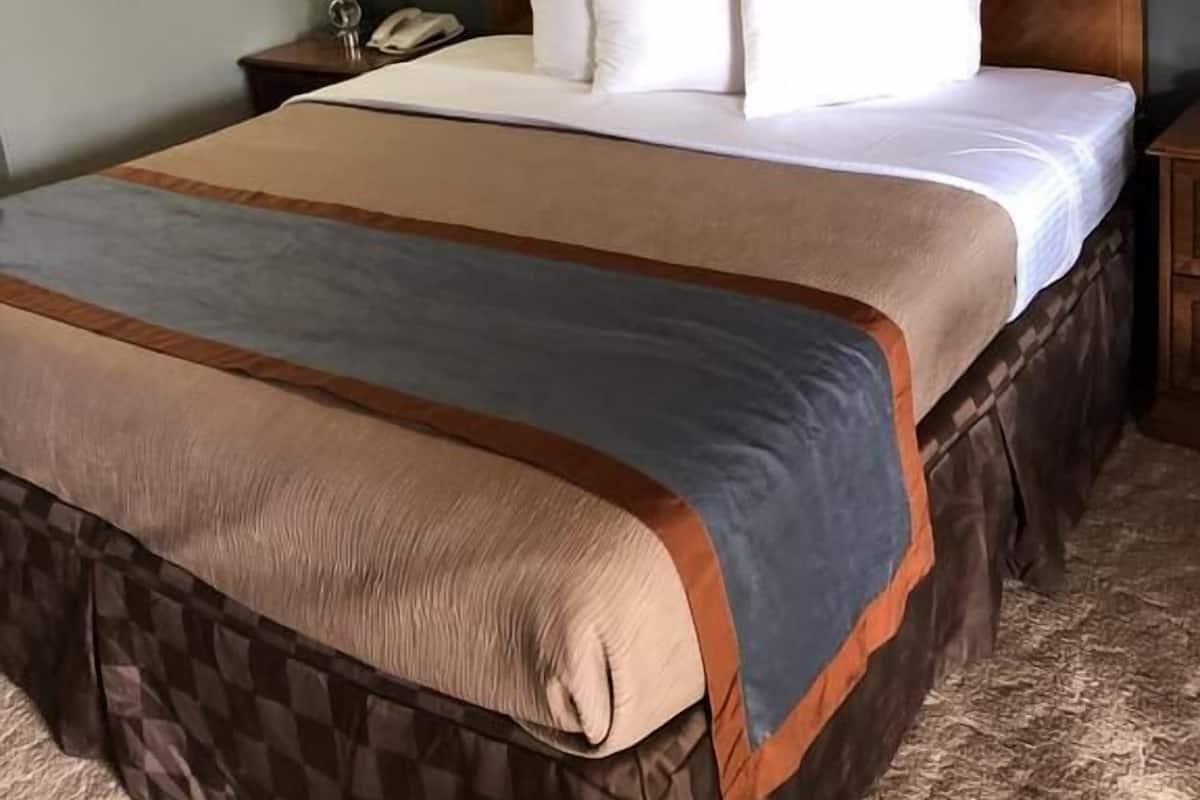 Basic Room, 1 Queen Bed | Soundproofing, iron/ironing board, free WiFi