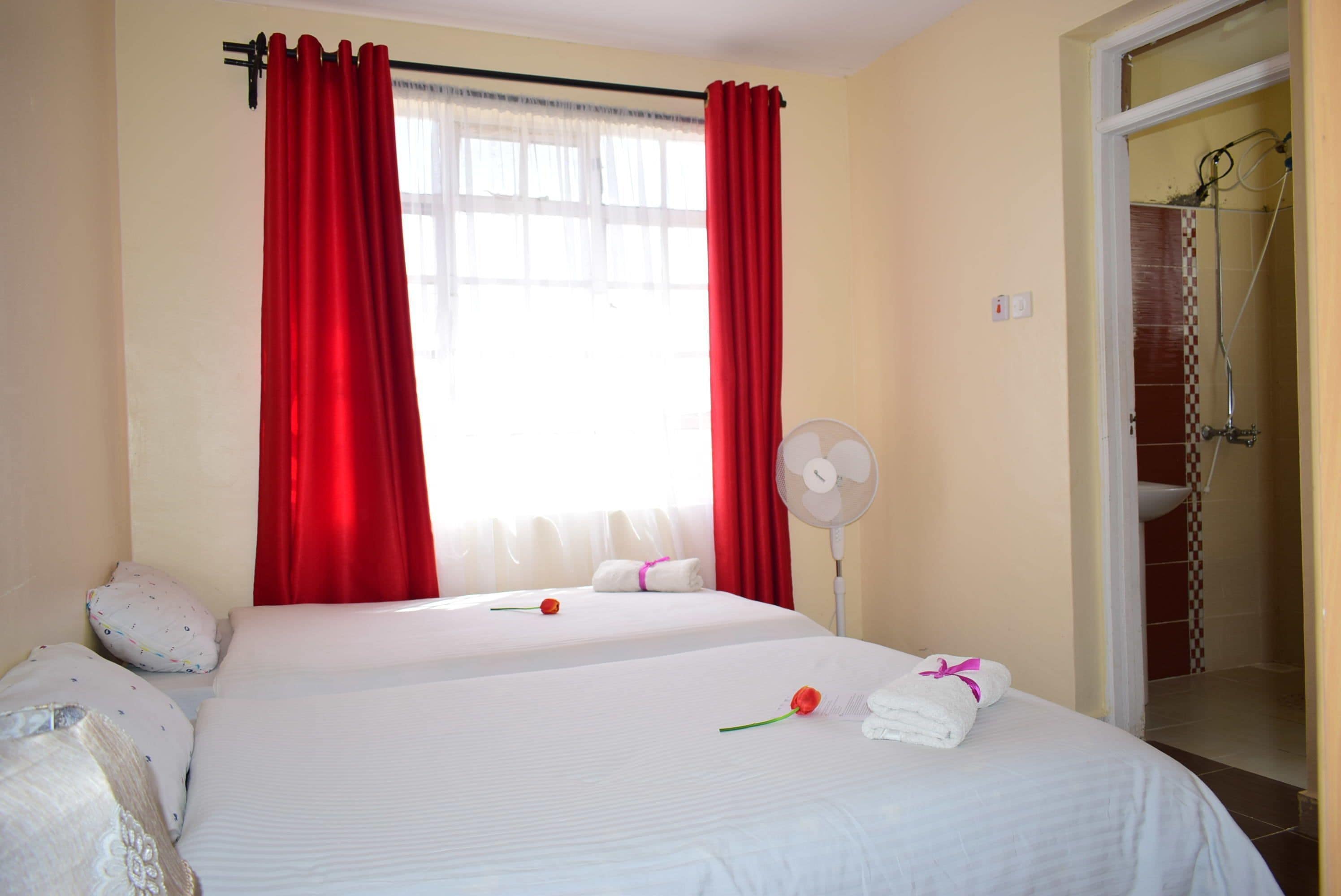 Twin Room | Premium bedding, memory foam beds, individually decorated