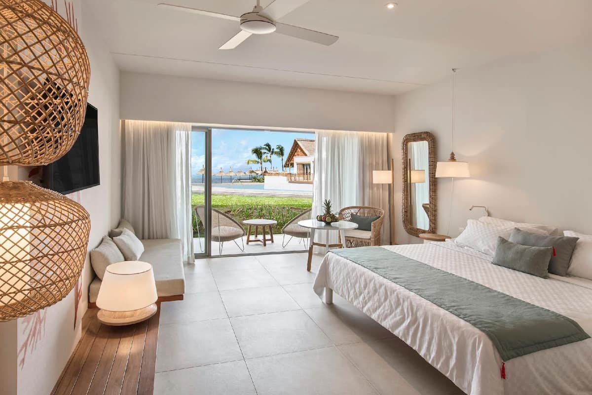 1 quarto, frigobar (abastecido com alguns itens grátis)