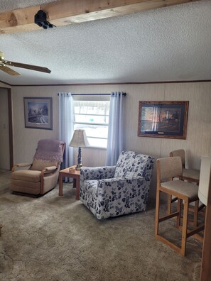Smart TV, DVD player, video library