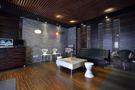 Sala de estar en el lobby