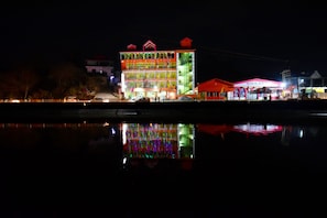 Front of property – evening/night