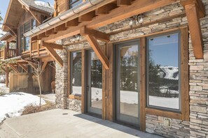 Exterior detail - Ski In, Ski Out! Moonlight Basin Condo! Hot Tub! Views! (Big Sky)