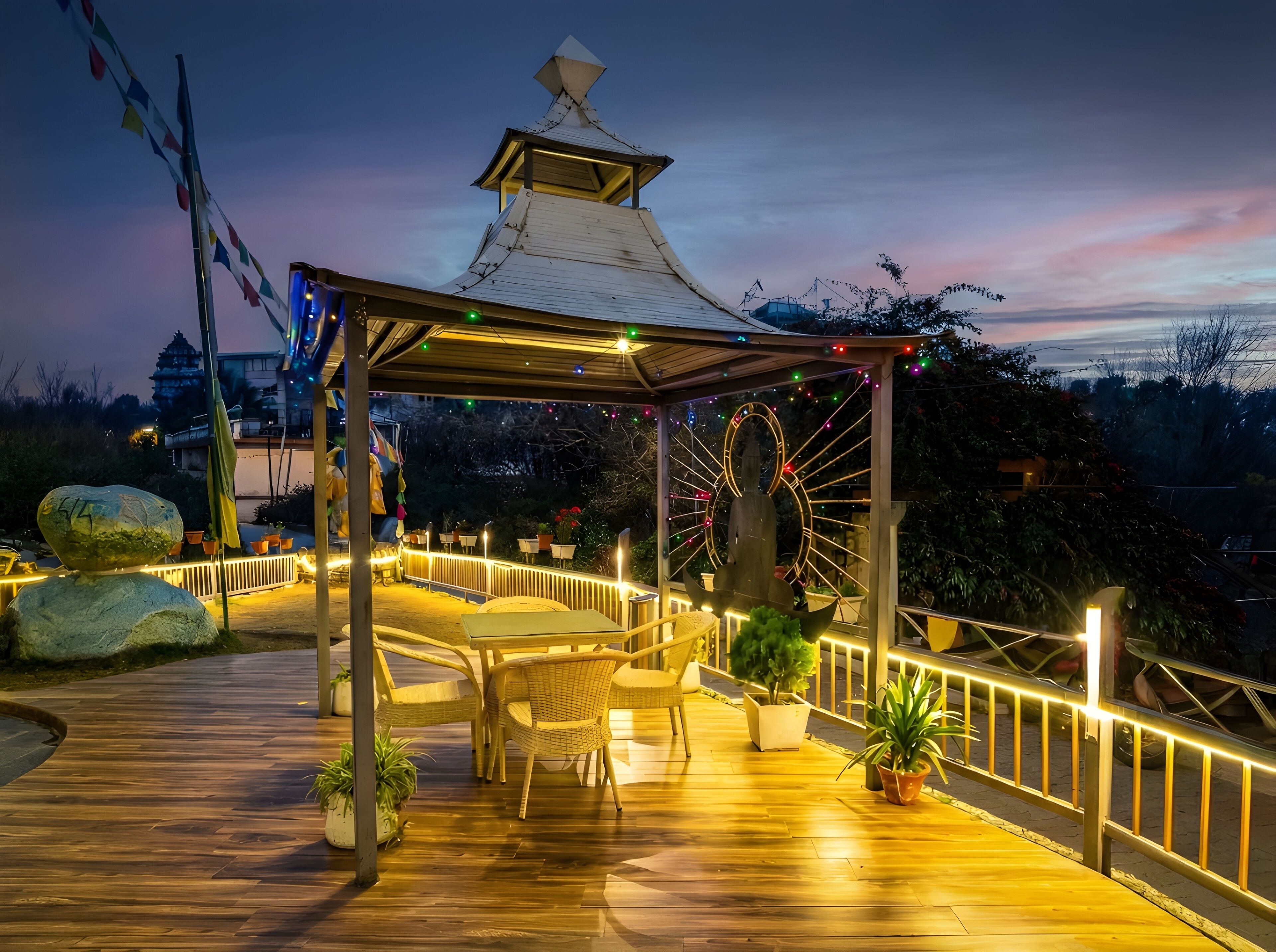 숙박 시설 정면