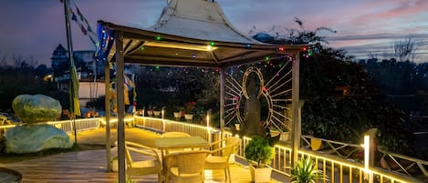 Fachada de la propiedad