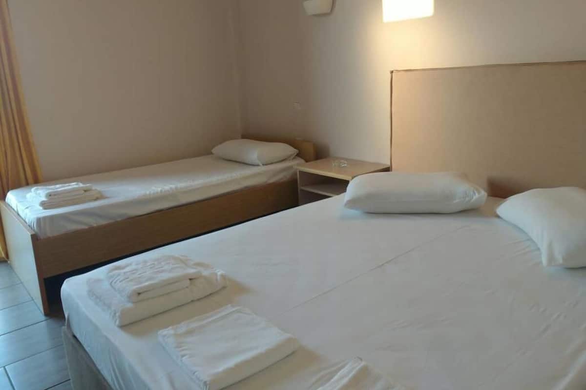 Blackout curtains, soundproofing, iron/ironing board
