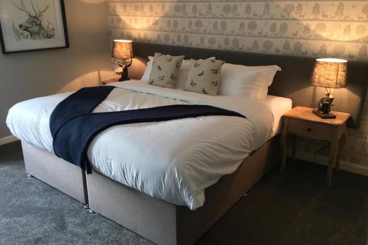 standard double room, 1 king bed | premium bedding, desk, iron/ironing board, free wifi