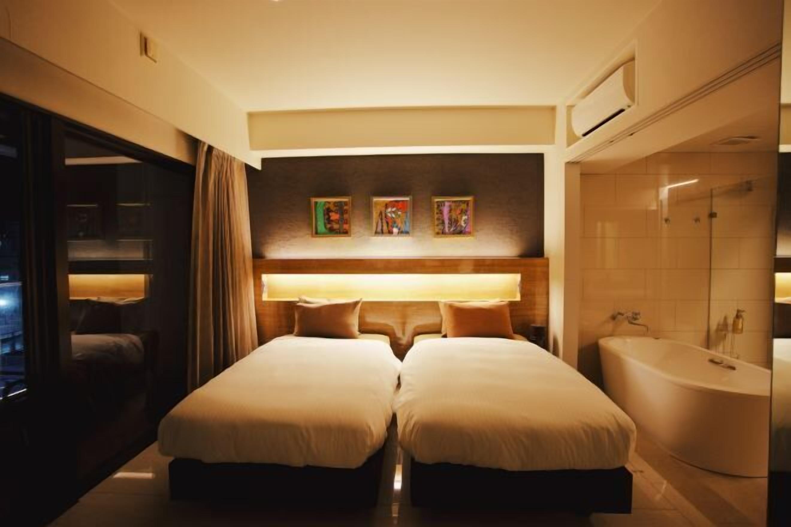 Premium bedding, down duvets, pillow-top beds, in-room safe