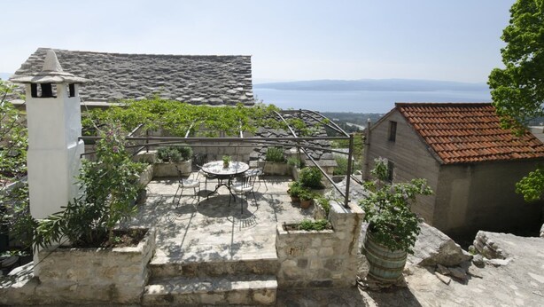 Terrace/patio - Apartment Bast (Baska Voda)