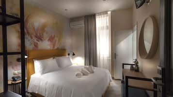 Portrait Double Room | 1 多间卧室、迷你吧、客房内保险箱、办公桌