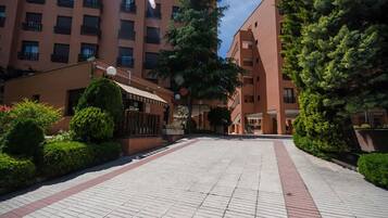 Voorkant van accommodatie