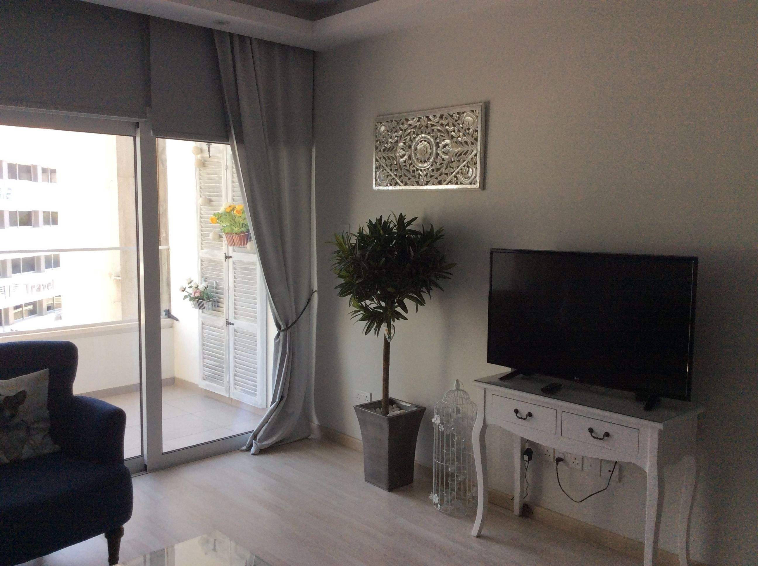 superior suite (armonia) | living area | flat-screen tv