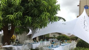 屋外結婚式場