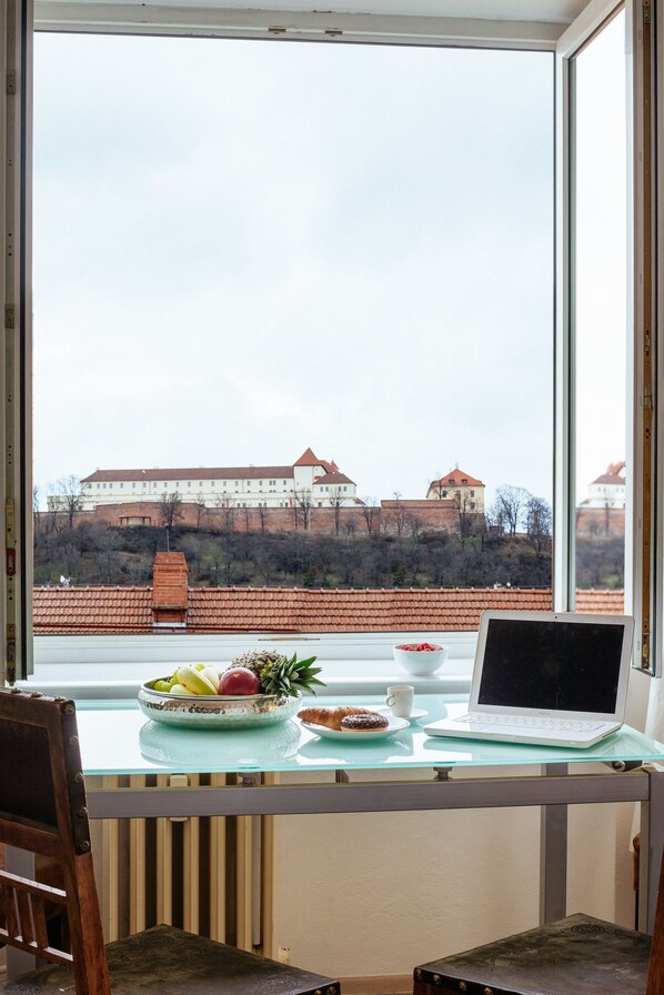 View from room - Apartment Color (Brno)