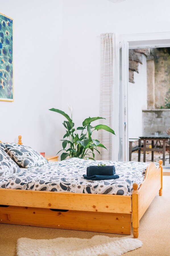 Executive-lejlighed - byudsigt | Skrivebord, gratis Wi-Fi, sengetøj