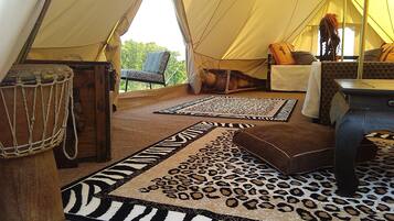 Individually decorated, individually furnished, blackout curtains