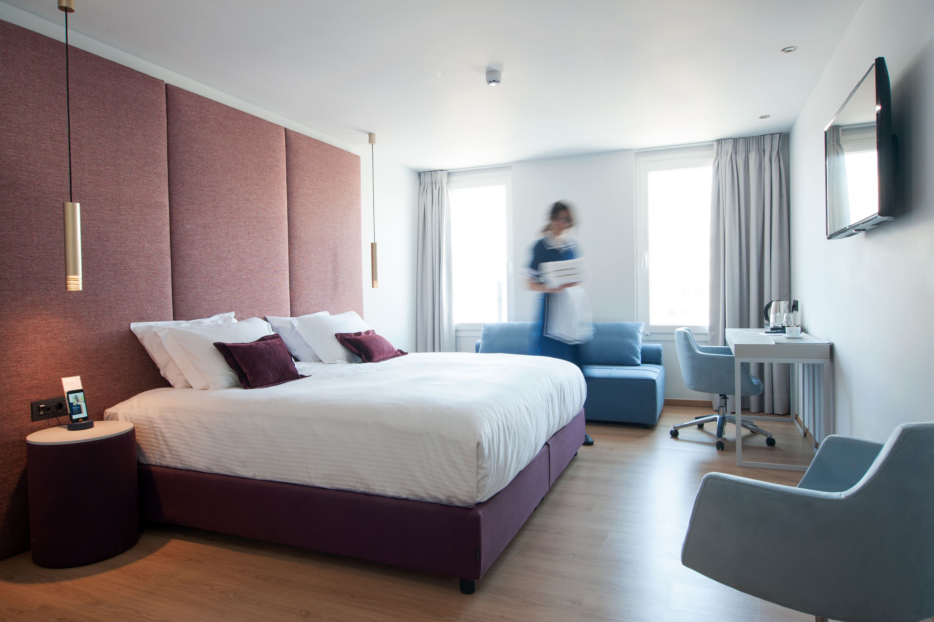 deluxe double or twin room | 1 bedroom, hypo-allergenic bedding, in-room safe, desk