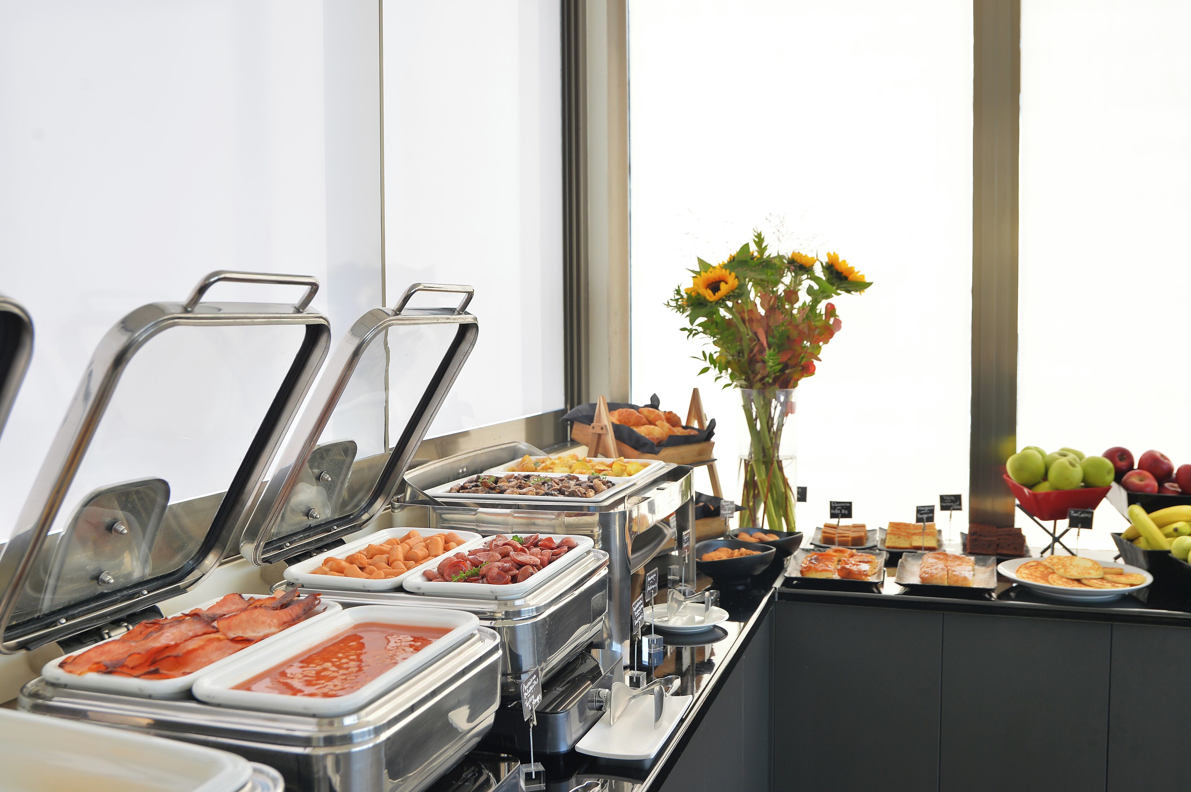 daily buffet breakfast (eur 10 per person)