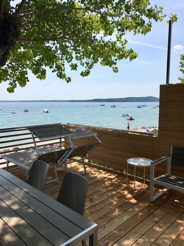 Terrace/patio - Campeggio Delle Rose (Moniga del Garda)