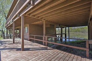 Property grounds - Lodge on 240 Acres w/ Deck, Grill & Fire Pit! (Snyder)