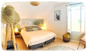 Classic Double or Twin Room, Pool View | 1 bedroom - Au Clair Des Landes (Castets)