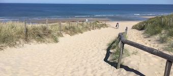 Bungelow "Duinvogel" Strand med bad i haven