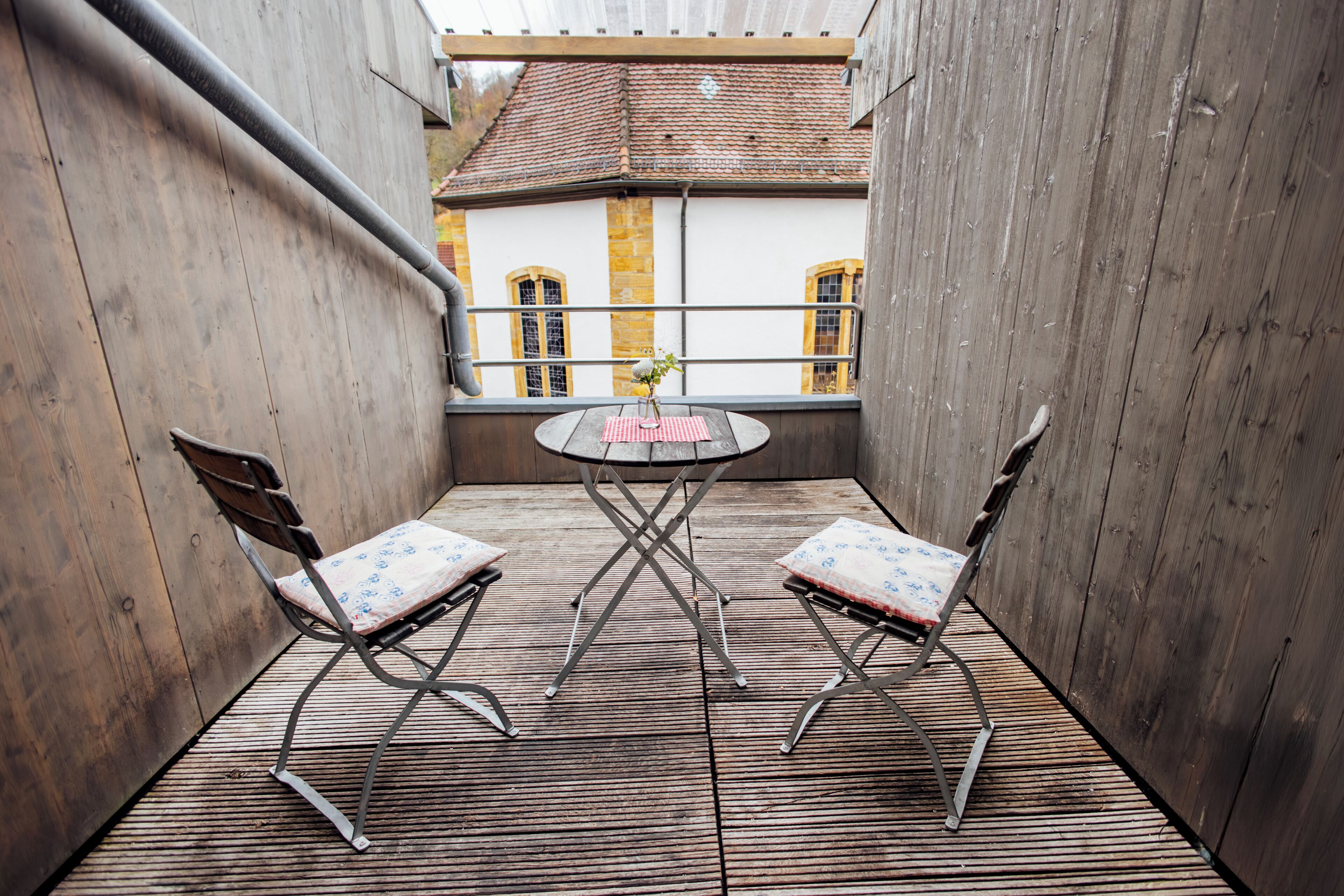 Standard-Doppelzimmer, 1 King-Bett, Terrasse | Blick vom Balkon
