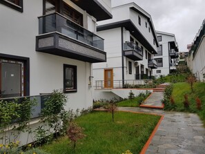 Majoituspaikan julkisivu