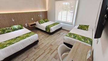 Superior Triple Room | Minibar, in-room safe, blackout drapes, free WiFi