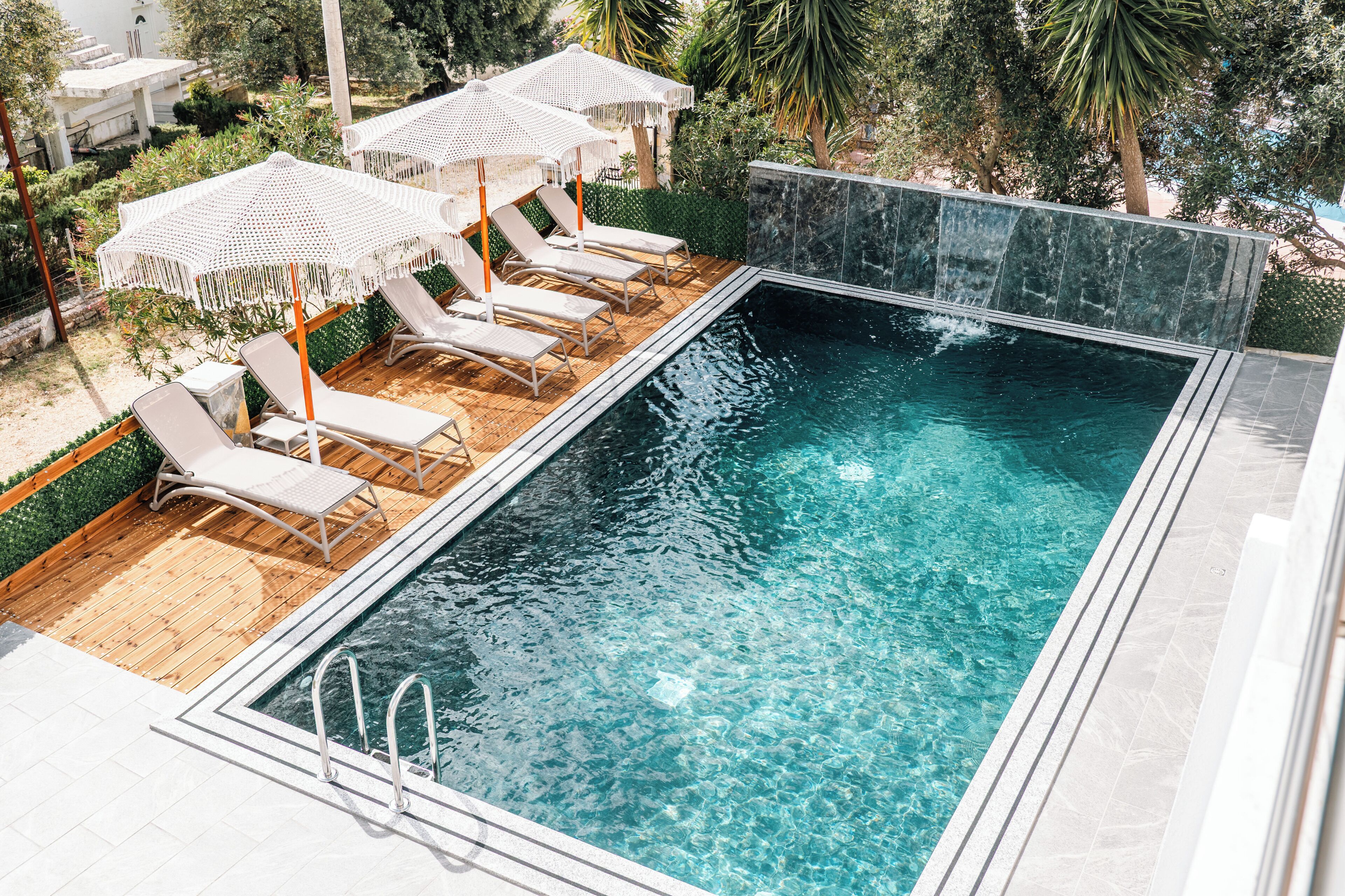 Seasonal outdoor pool