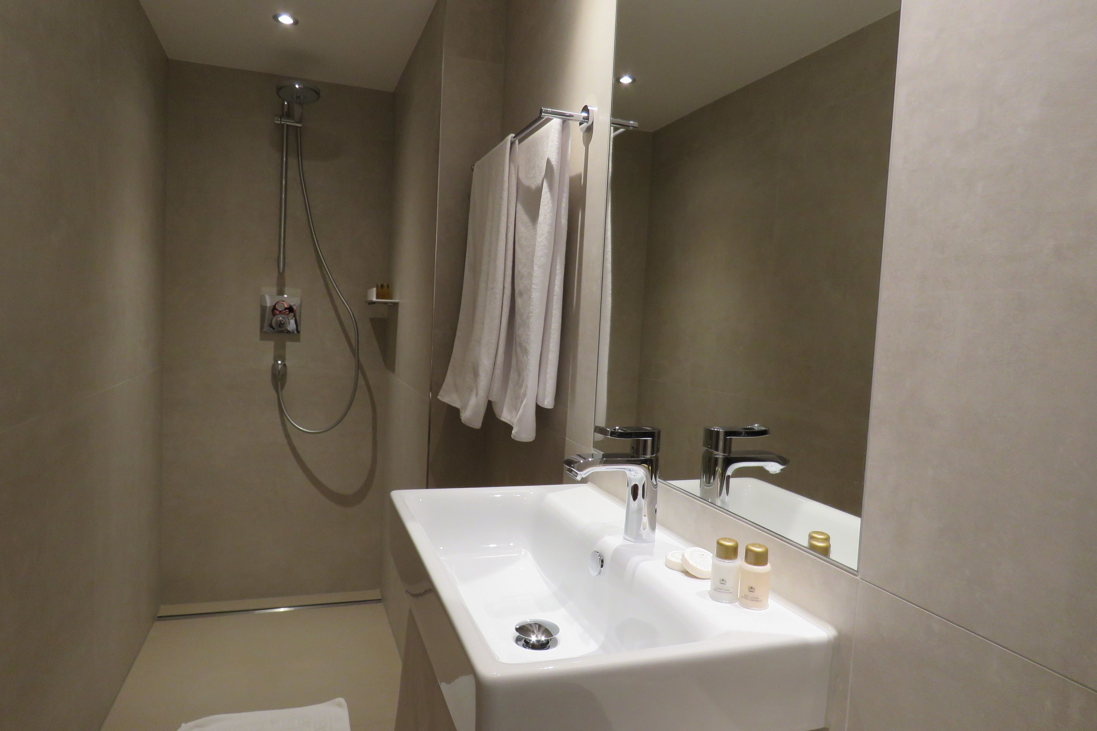 Standard Double Room | Bathroom | Eco-friendly toiletries, hair dryer, towels, soap