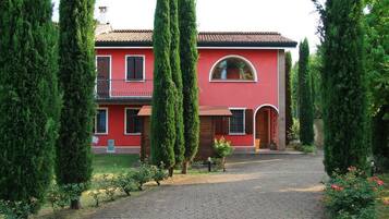 Fassade der Unterkunft