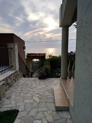 Façade de l’hébergement