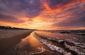 Nær stranden