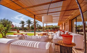 Terrace/patio - Villa Golf Royal Palm (Marrakech)