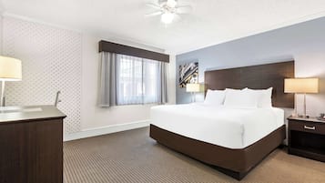 Suite, 1 King Bed, Non Smoking, Jetted Tub (with Sofabed) | Premium bedding, down duvets, pillow-top beds, desk